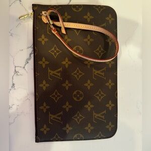 Louis Vuitton flat clutch